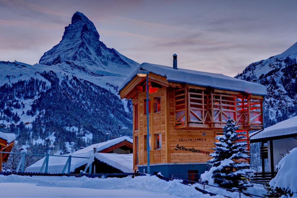 Chalet Schwalbennest Цермат Екстериор снимка