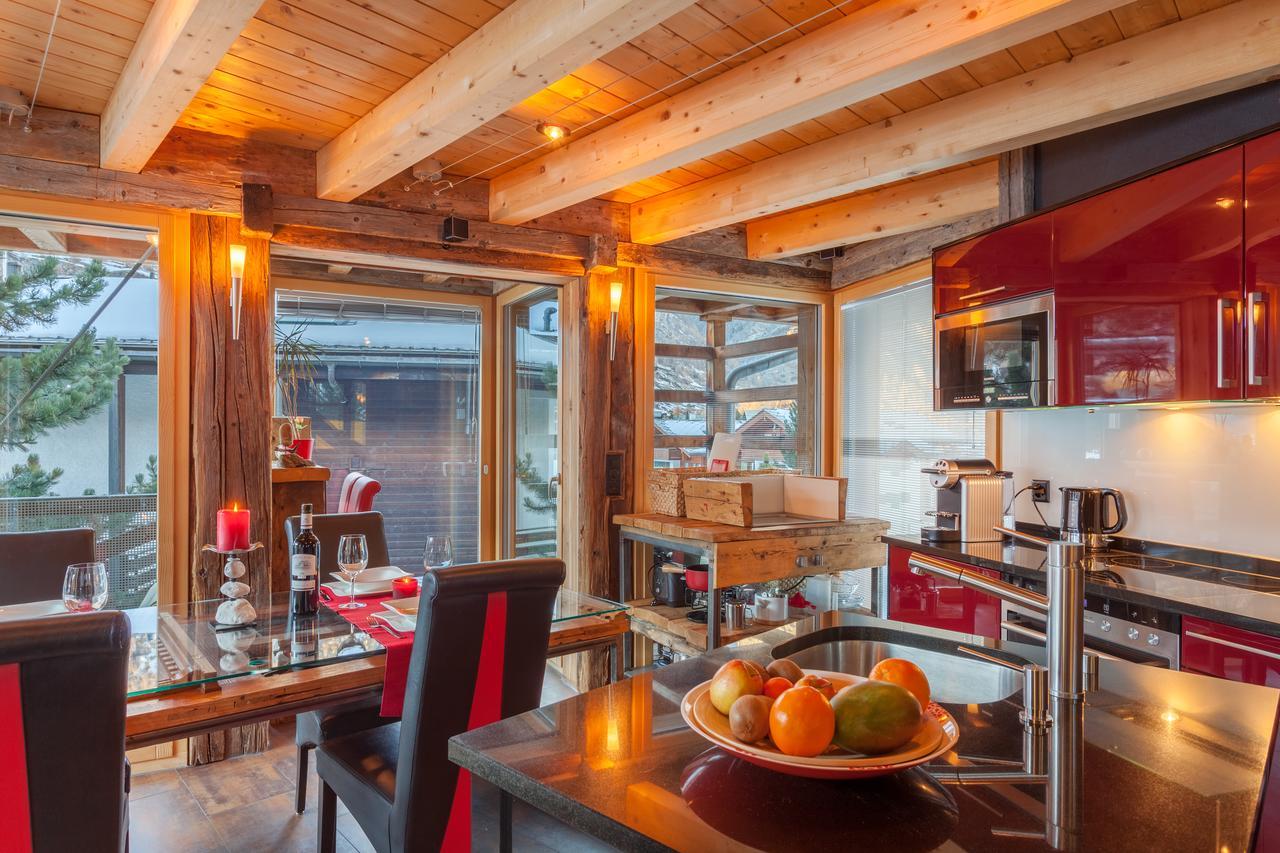 Chalet Schwalbennest Цермат Екстериор снимка